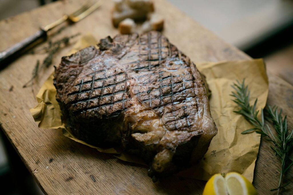 Fiorentina alla griglia con rosmarino alla Trattoria Nerone